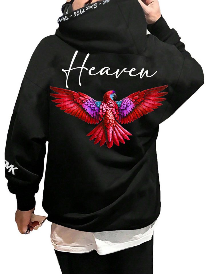 RMK Hoodie Herren Kapuzenpullover Pullover Pulli Langarmshirt Heaven mit Kapuze und 2 Taschen von RMK