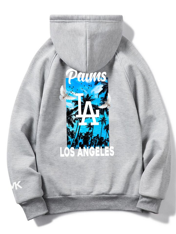 RMK Hoodie Herren Pullover Kapuzenpullover Langarmshirt Oversize LA Los Angeles von RMK