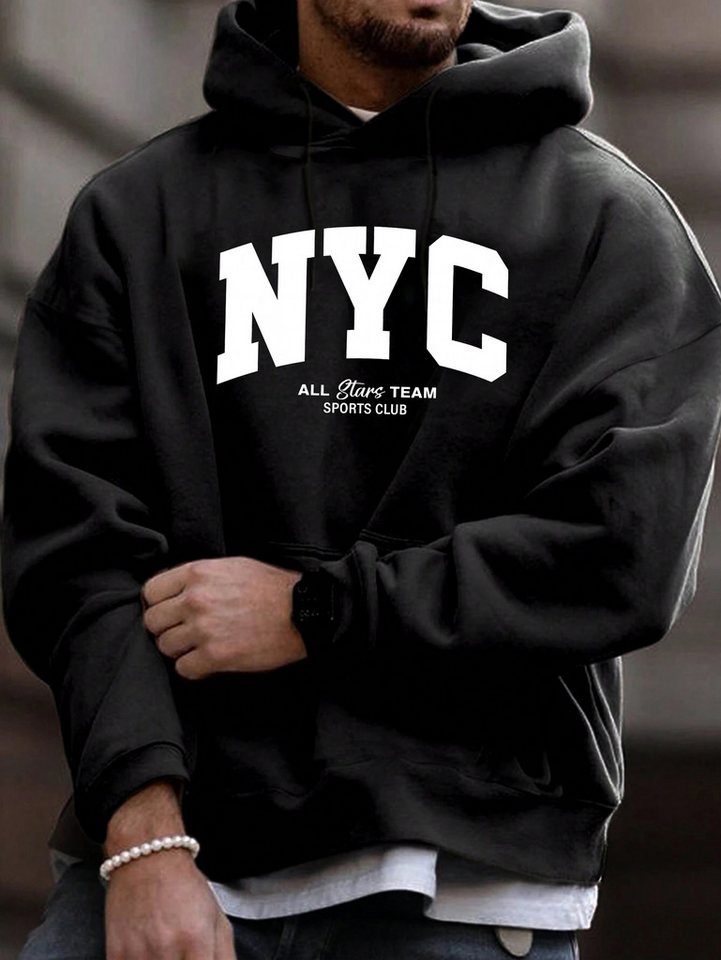 RMK Hoodie Herren Kapuzenpullover Pullover Langarm Oversize New York NY mit Baumwolle RMK Hoodie Herren Kapuzenpullover Pullover Langarm Oversize New York NY mit Baumwolle von RMK