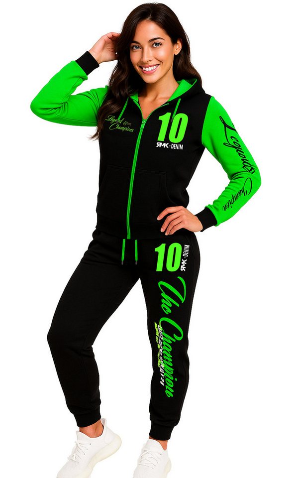 RMK Jogginganzug Damen Trainingsanzug Sportanzug Freizeitanzug Fitness 10 Champion RMK Jogginganzug Damen Trainingsanzug Sportanzug Freizeitanzug Fitness 10 Champion von RMK