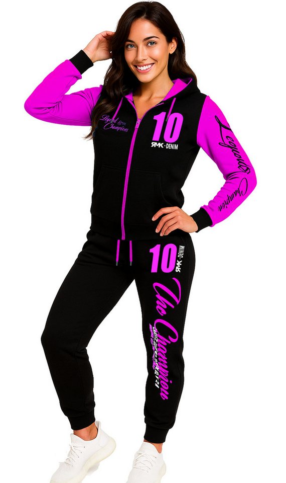 RMK Jogginganzug Damen Trainingsanzug Sportanzug Freizeitanzug Fitness 10 Champion RMK Jogginganzug Damen Trainingsanzug Sportanzug Freizeitanzug Fitness 10 Champion von RMK