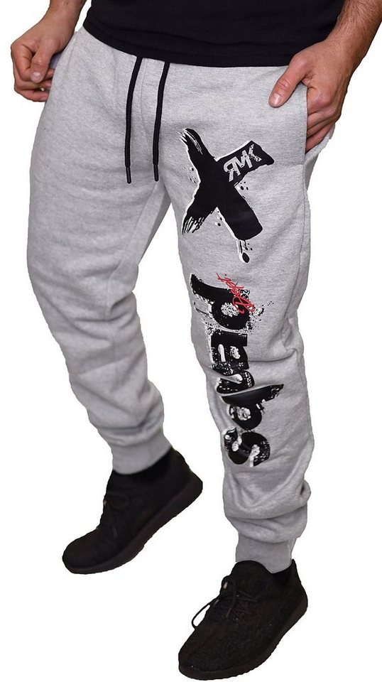 RMK Jogginghose Herren Sporthose Trainingshose Squad X Fitness Gym Elastikbund mit Tunnelzug von RMK