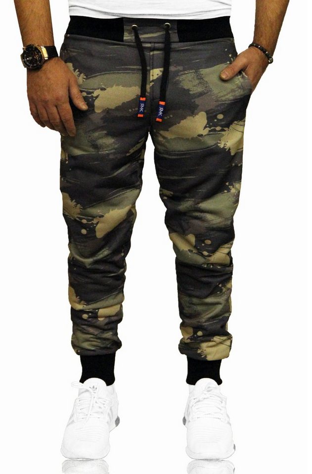 RMK Jogginghose Herren Trainingshose Fitnesshose Sport Hose Sweatpants Camouflage von RMK