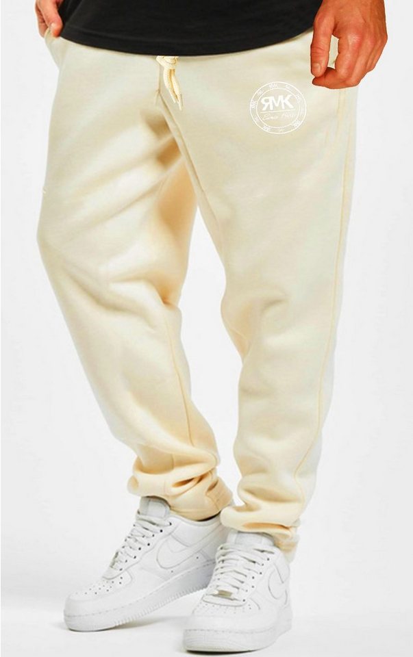 RMK Jogginghose Herren Trainingshose Fitnesshose Sporthose Sweatpants bequem gemütlich elastischer Bund von RMK