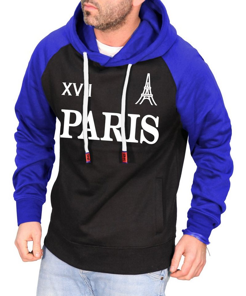 RMK Kapuzenpullover Herren Hoodie Pulli Pullover mit Kapuze PARIS von RMK