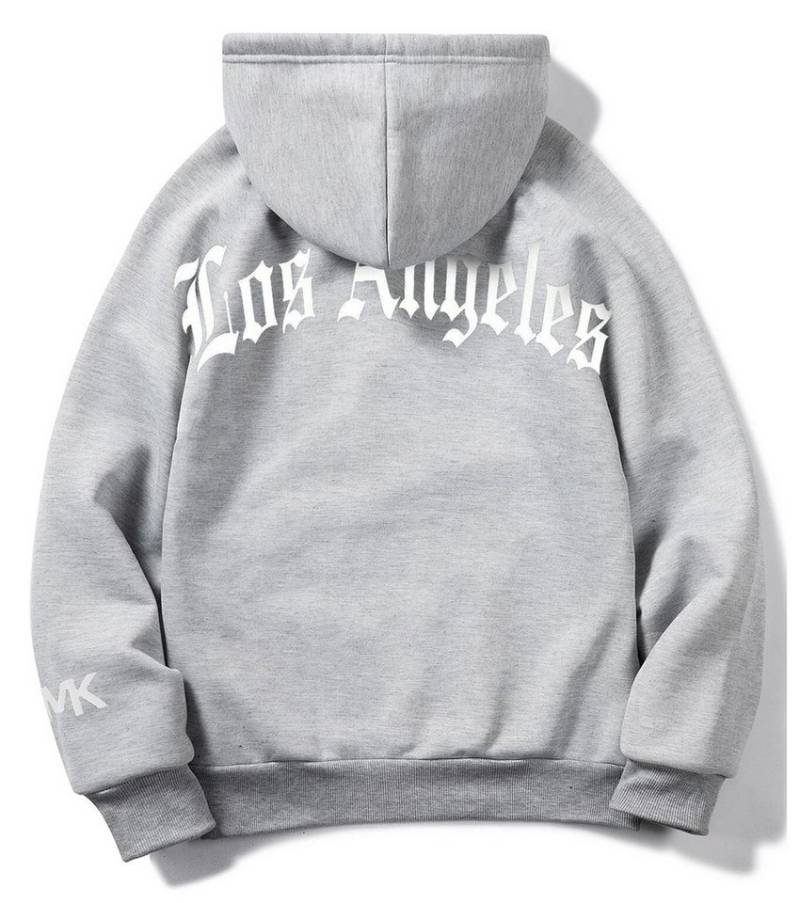 RMK Kapuzenpullover Herren Hoodie Pullover Langarmshirt Oversize Los Angeles mit Kapuze von RMK
