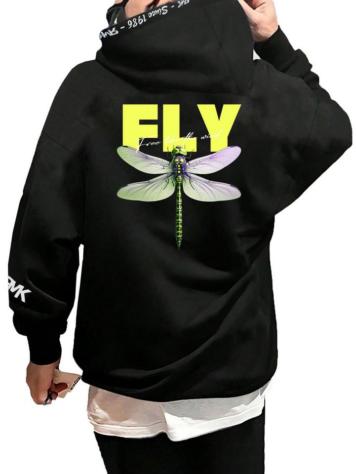 RMK Kapuzenpullover Herren Winter Pullover Fly Libelle von RMK