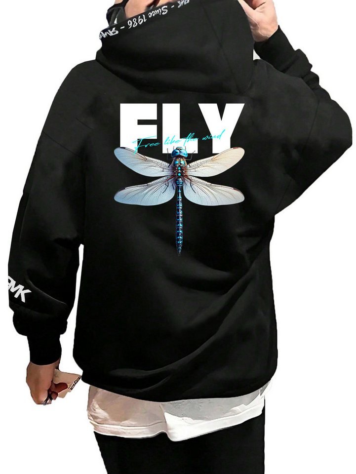 RMK Kapuzenpullover Herren Winter Pullover Fly Libelle von RMK