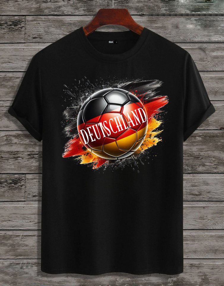RMK T-Shirt Herren Shirt Trikot Fan Fußball Deutschland Germany EM WM aus Baumwolle von RMK