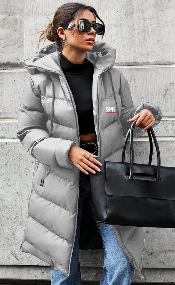 RMK Winterjacke Damen Winter Jacke Parka Mantel Steppjacke Steppmantel Wintermantel auch in großen Größen erhältlich, lang von RMK