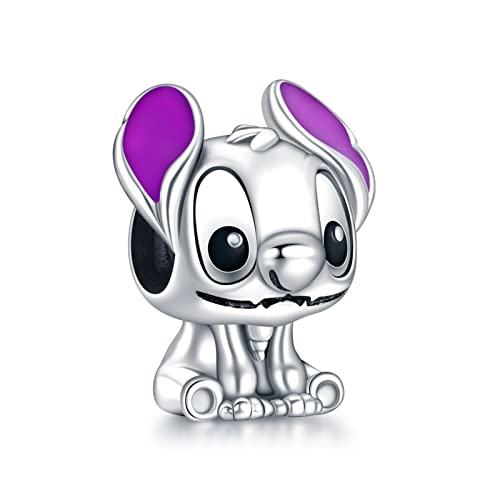 RMMY Charm Anhänger S925 Sterling Silber Mouse Space Pets Bracelet Bead für Europäische Armbänder Halskette Mother's Day Schmuck Geschenk Christmas für Damen Herren von RMMY