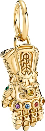 RMMY Charm Infinity Gauntlet Anhänger für Armband Halskette Muttertag Geschenk für Frauen,925 Sterling Silber Beads with Zirkonia Schmuck von RMMY