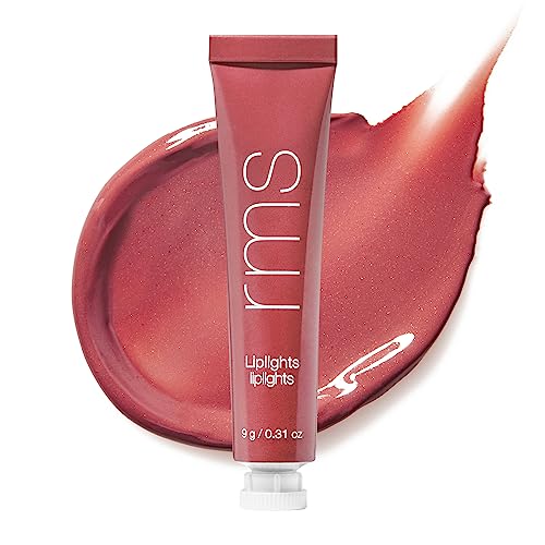 RMS Beauty Liplights Cream Lip Gloss – Rumor for Women 0,31 oz Lip Gloss von RMS Beauty