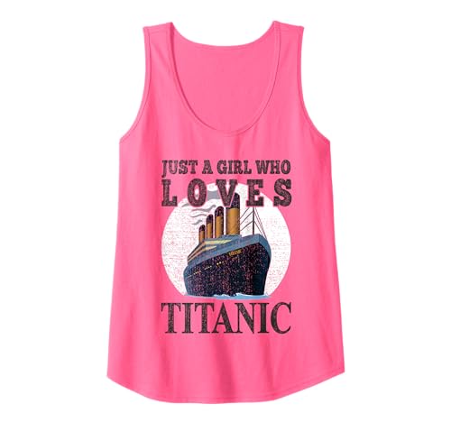 Schiff Nur ein Mädchen, das Titanic Boat liebt Titanic Girls Woman Tank Top Schiff Nur ein Mädchen, das Titanic Boat liebt Titanic Girls Woman Tank Top von RMS Titanic Memorabilities and Cruise Ship Apparel