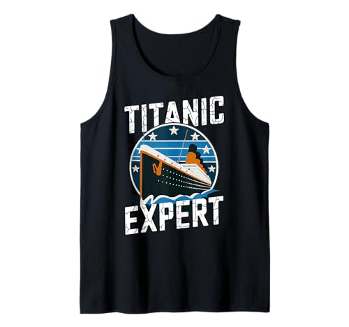 Titanic Expert Lustiges RMS Titanic Geburtstags-Merch für Kinder und Jungen Tank Top Titanic Expert Lustiges RMS Titanic Geburtstags-Merch für Kinder und Jungen Tank Top von RMS Titanic shirt