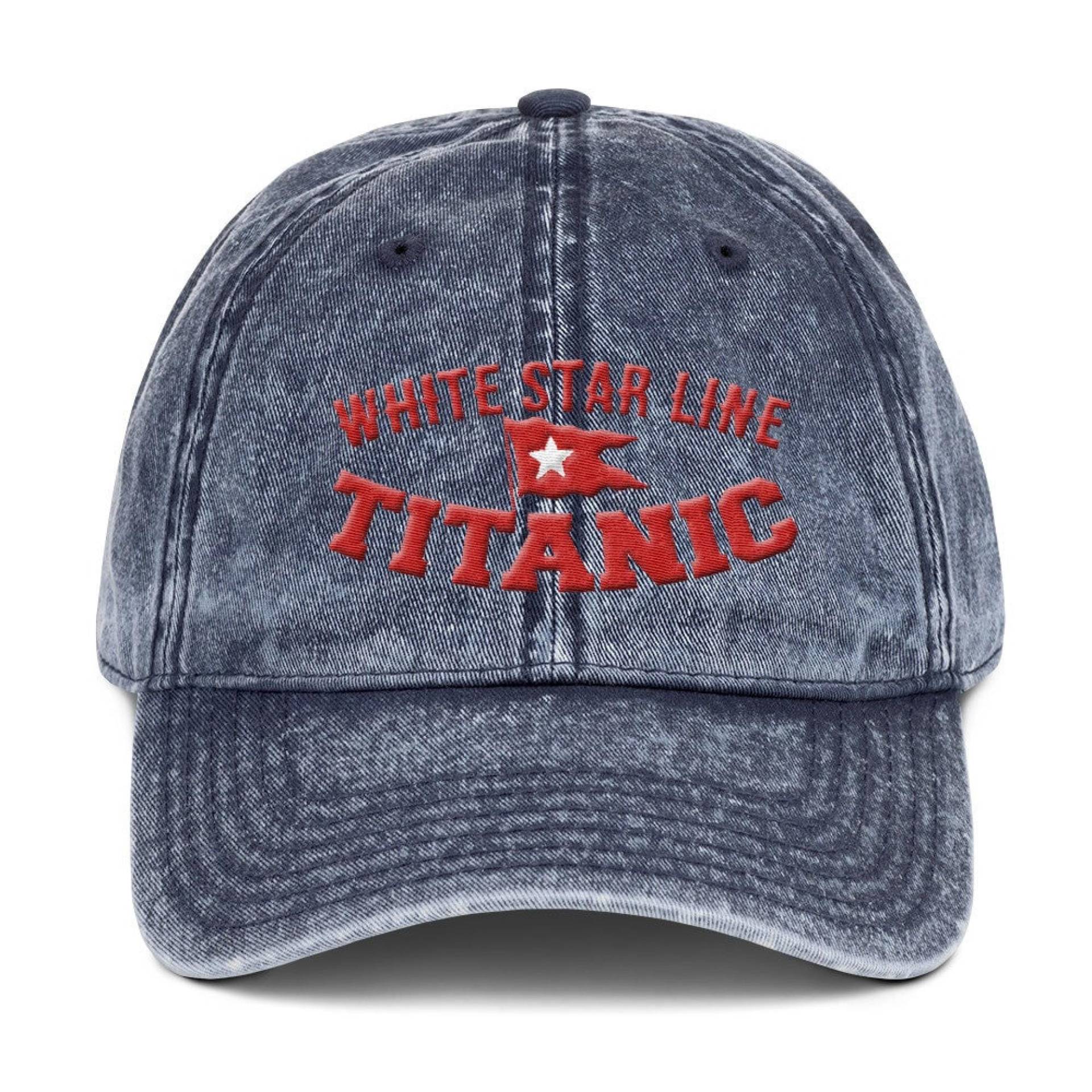 R.m.s Titanic Dad Hut, Weiße Sterne Linie Stickerei Schrift, Teen Jungen Geschenk von RMSTitanicShop