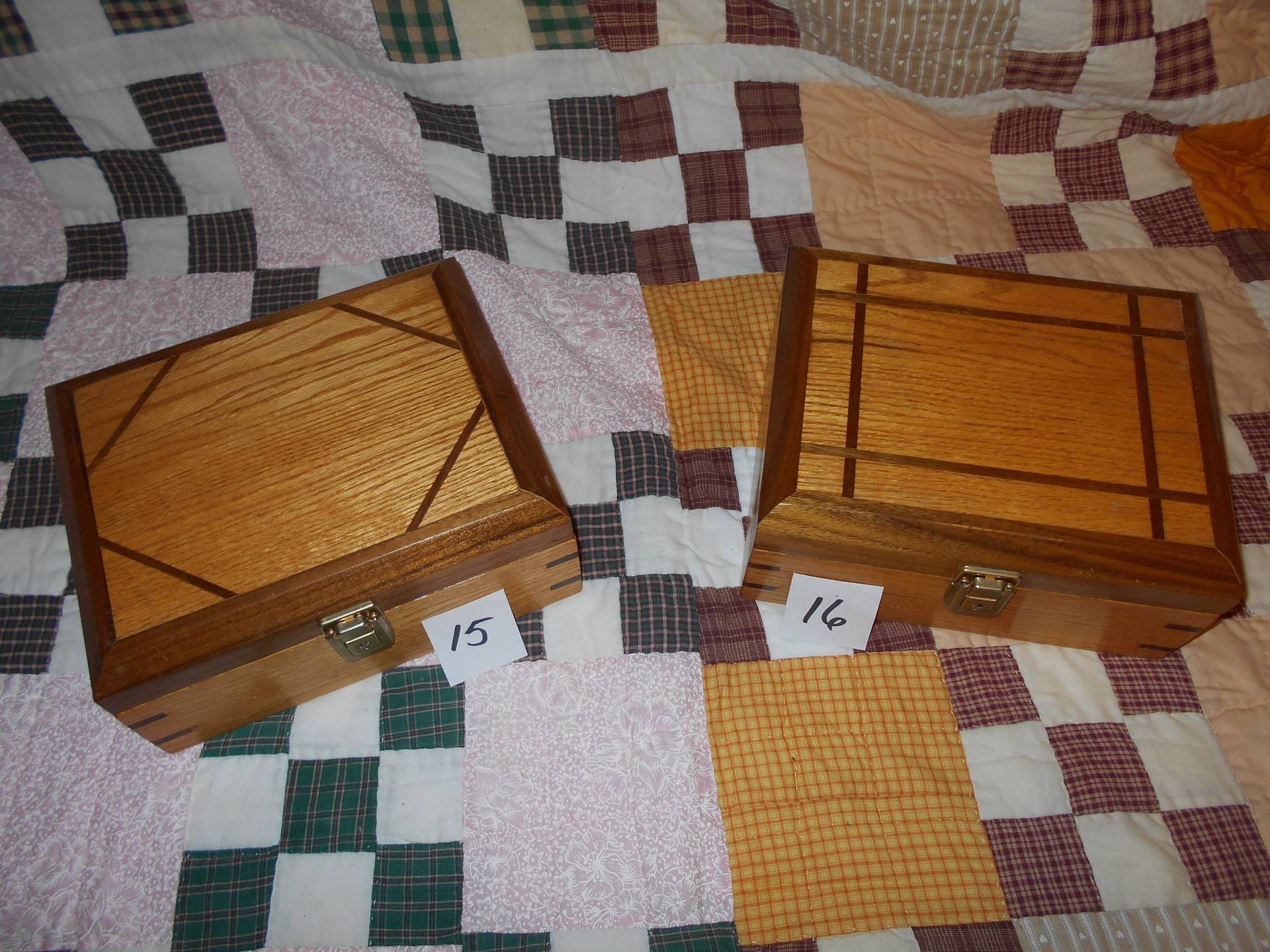 Massive Eiche Schmuckschatulle Massive Eiche Schmuckschatulle von RMWoodcraftsEtc