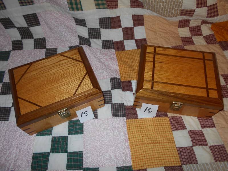 Massive Eiche Schmuckschatulle von RMWoodcraftsEtc