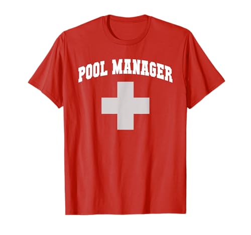 Niedlicher Poolmanager Jungen Reise Schwimmen Urlaub Kreuzfahrt Urlaub T-Shirt von RN NP Lifeguards Dad Born to Sunbathe Summer