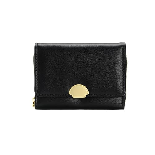 RNIEGA Geldbörse Damen, Geldbeutel Damen Klein PU Leder, Portmonee Damen RFID Blocking, Portemonnaie Damen mit Reißverschluss und Mehreren Kartenfächern von RNIEGA