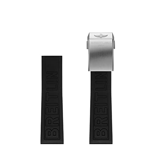 RNNYWDRQ 22 mm 24 mm Gummi-Uhrenarmband für Breitling-Uhrenarmbänder für AVENGER NAVITIMER WORLD Gummi wasserdicht weich mit Schnalle blau TWINPRO Kautschukband RNNYWDRQ 22 mm 24 mm Gummi-Uhrenarmband für Breitling-Uhrenarmbänder für AVENGER NAVITIMER WORLD Gummi wasserdicht weich mit Schnalle blau TWINPRO Kautschukband von RNNYWDRQ