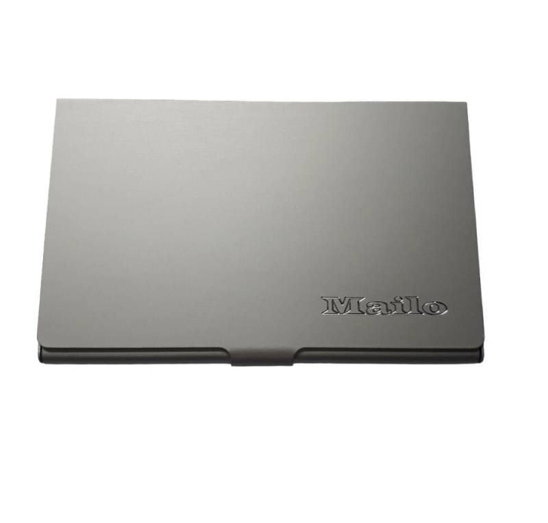 Visitenkartenetui Mit Gravur Aus Aluminium in Mattsilber Werbegeschenk Weihnachtsgeschenk Geschenke Makler Geschenk Chef Geschenk Visitenkartenetui Mit Gravur Aus Aluminium in Mattsilber Werbegeschenk Weihnachtsgeschenk Geschenke Makler Geschenk Chef Geschenk von RNOnlineShop