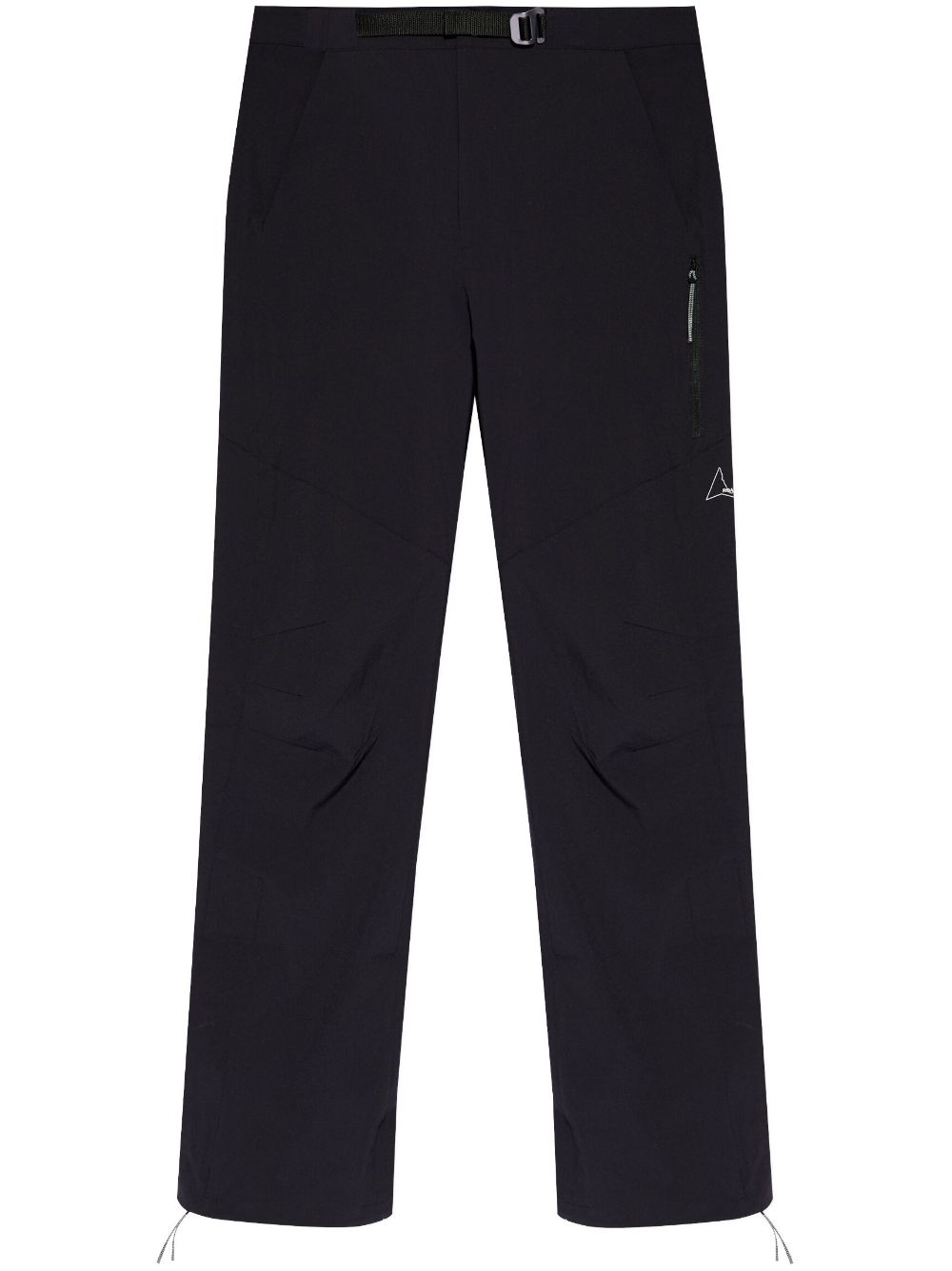 ROA Tapered-Hose mit Logo-Gravur - Schwarz von ROA