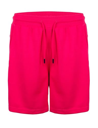 Roadsign Australia Damen Bermuda Shorts mit Tunnelzug und seitlichen Eingriffstaschen pink | L von Roadsign Australia