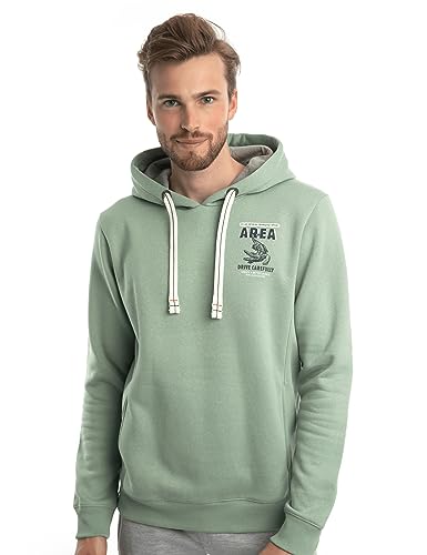 Roadsign Australia Herren Hoodie mit Kapuze & Kordelzug & Logo-Aufruck Crocodile Gruen | 2XL von Roadsign Australia