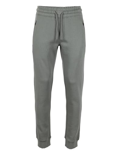 ROADSIGN australia Herren Jogginghose mit praktischen Reißverschlusstaschen für deinen Herbstlook grün, M von ROADSIGN australia