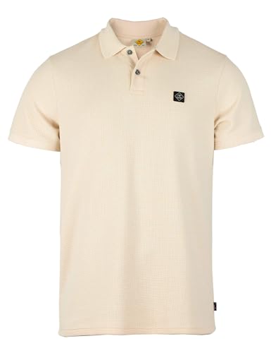 Roadsign Australia Herren Polo aus Pique-Gewebe, mit geripptem Polokragen, Regular Fit beige | M von Roadsign Australia