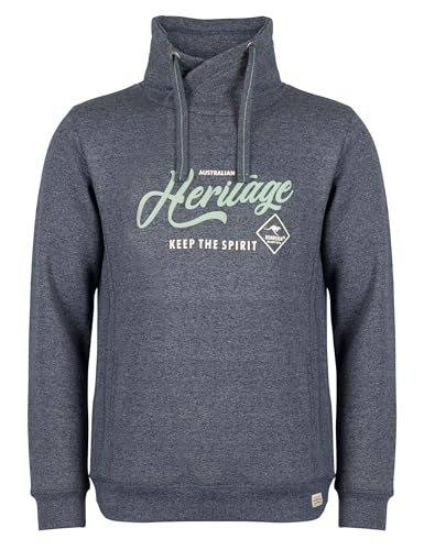 ROADSIGN australia Herren Sweatpullover gemütlicher Sweater für kühle Abende und entspannte Tage Navy | XL von ROADSIGN australia