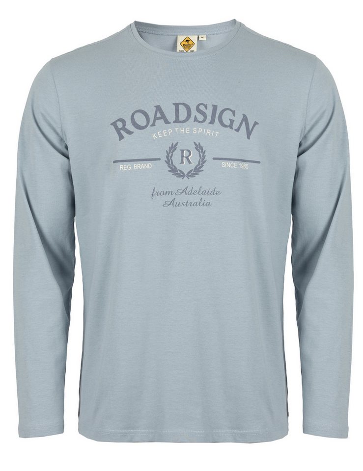 ROADSIGN australia Langarmshirt Adelaide Australia (1, 1-tlg., 1) Printshirt mit Outdoor-Vibes für entspannte Herbstabenteuer von ROADSIGN australia