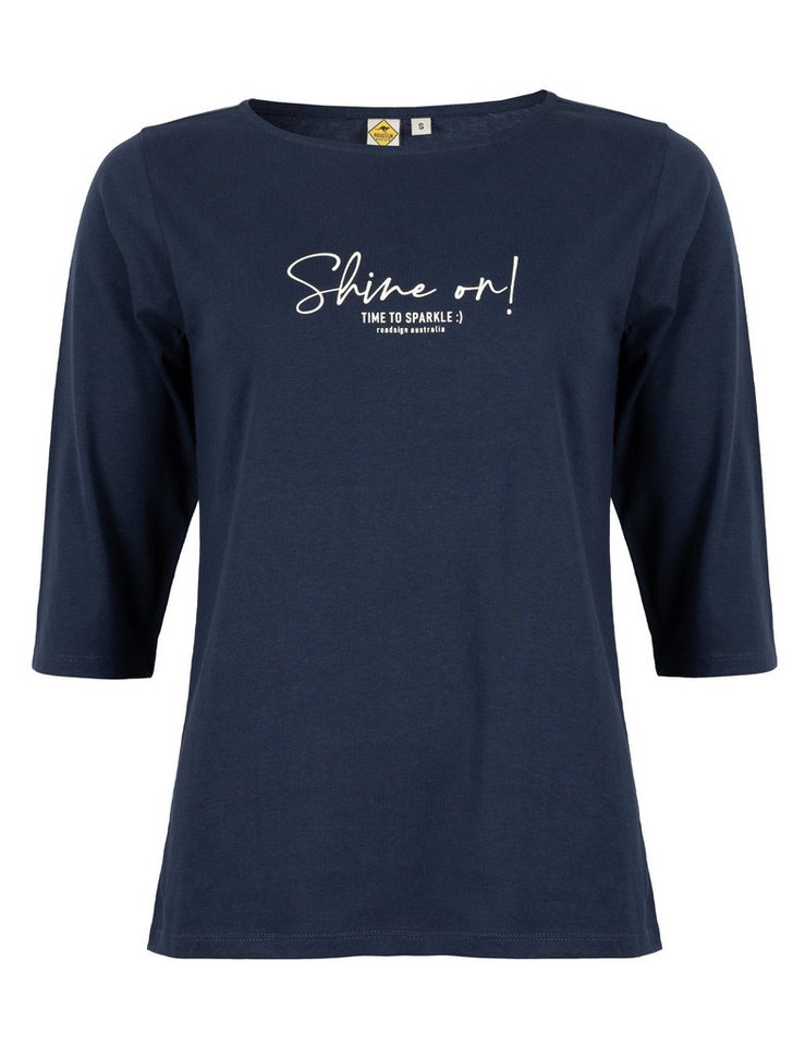 ROADSIGN australia Langarmshirt Smile Spirit (1, 1-tlg., 1) Longsleeve mit Statement-Print für entspannte Freizeitmomente von ROADSIGN australia