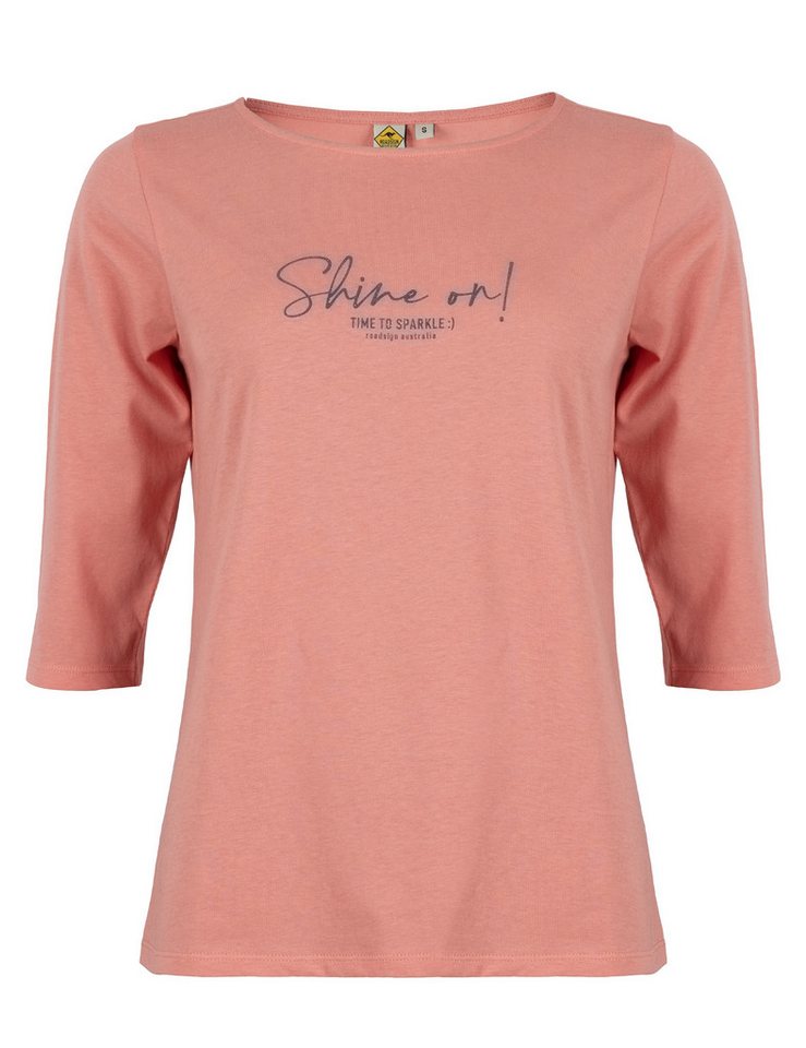 ROADSIGN australia Langarmshirt Smile Spirit (1, 1-tlg., 1) Longsleeve mit Statement-Print für entspannte Freizeitmomente von ROADSIGN australia