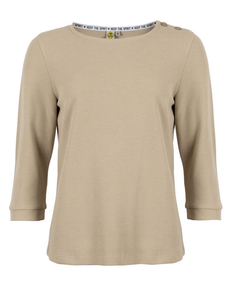 ROADSIGN australia Langarmshirt Soft Structure (1, 1-tlg., 1) Longsleeve mit Struktur-Design & feinem Detailspiel von ROADSIGN australia