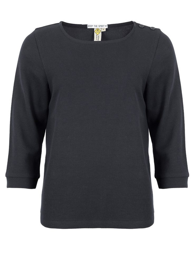 ROADSIGN australia Langarmshirt Soft Structure (1, 1-tlg., 1) Longsleeve mit Struktur-Design & feinem Detailspiel von ROADSIGN australia