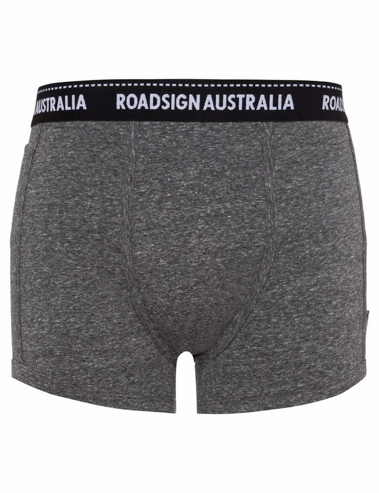 ROADSIGN australia Retro Boxer Australian Life (1, 1-St) in melierter Optik von ROADSIGN australia