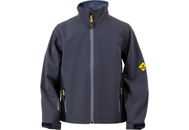 ROADSIGN australia Softshelljacke RS Kinder Softshelljacke anthrazit/gelb von ROADSIGN australia