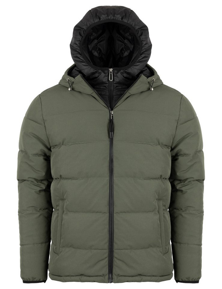 ROADSIGN australia Steppjacke Range (1-St) mit farblich abgesetzter Kapuze und seitlichen Eingriffstaschen von ROADSIGN australia