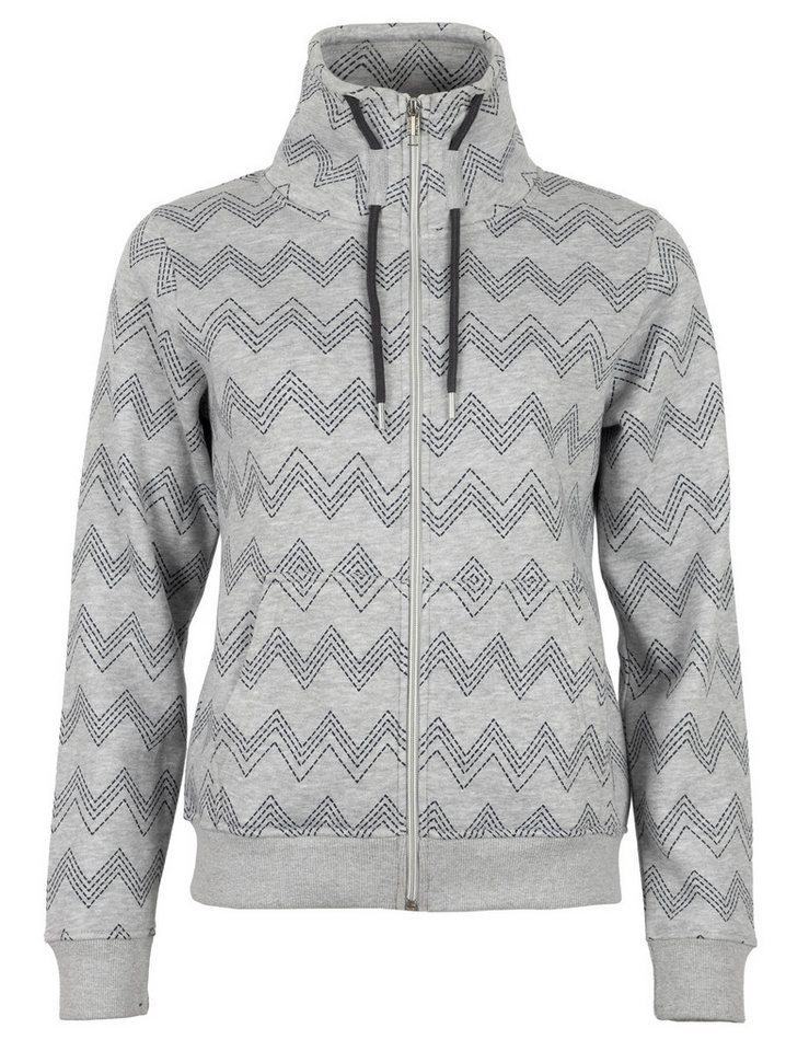 ROADSIGN australia Sweatjacke Stone Flow (1, 1-tlg., 1) praktischer Look mit Muster für kühle Tage mit Stil und Komfort von ROADSIGN australia