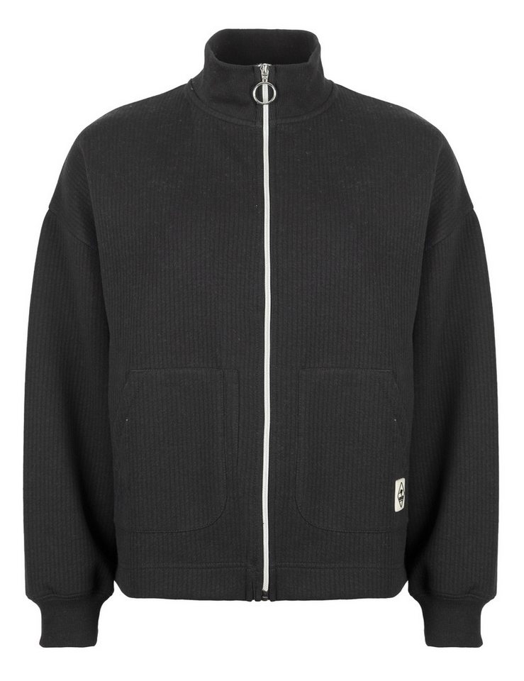 ROADSIGN australia Sweatjacke Wavy Interlock (1, 1-tlg., 1) mit wellenartiger Struktur für moderne Casual-Outfits von ROADSIGN australia