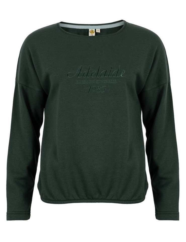 ROADSIGN australia Sweatshirt Cozy Statement (1, 1-tlg., 1) mit U-Boot-Ausschnitt und Print für entspannte Casual-Looks von ROADSIGN australia