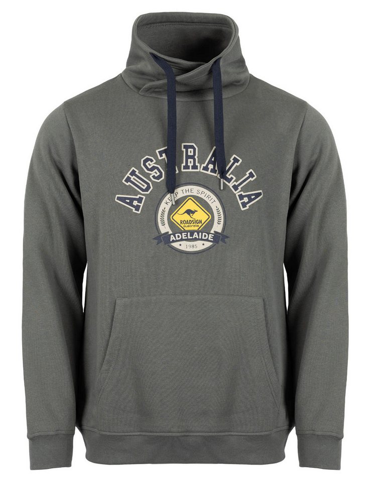 ROADSIGN australia Sweatshirt Outback Spirit (1, 1-tlg., 1) lässiger Sweater für entspannte Herbsttage mit sportivem Touch von ROADSIGN australia