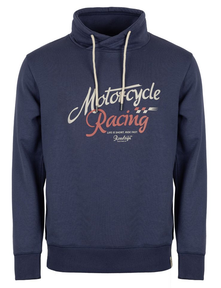 ROADSIGN australia Sweatshirt Racing (1, 1-tlg., 1) Hoody mit Biker-Motiv für deinen Herbst-Looks von ROADSIGN australia