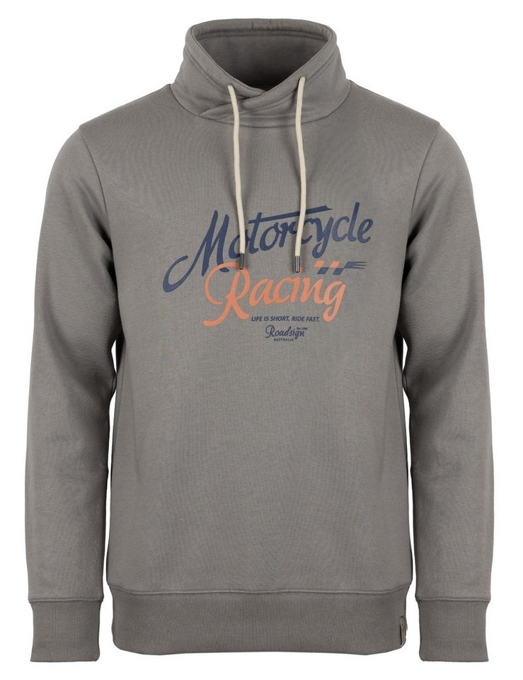 ROADSIGN australia Sweatshirt Racing (1, 1-tlg., 1) Hoody mit Biker-Motiv für deinen Herbst-Looks von ROADSIGN australia