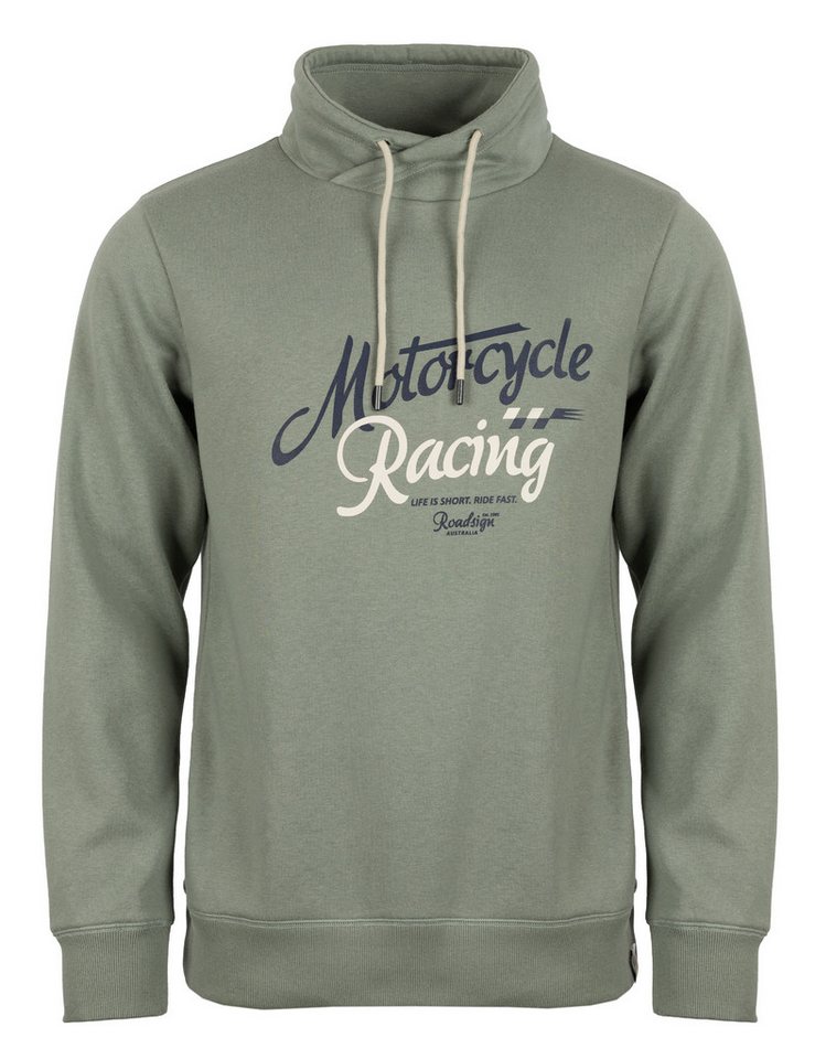 ROADSIGN australia Sweatshirt Racing (1, 1-tlg., 1) Hoody mit Biker-Motiv für deinen Herbst-Looks von ROADSIGN australia