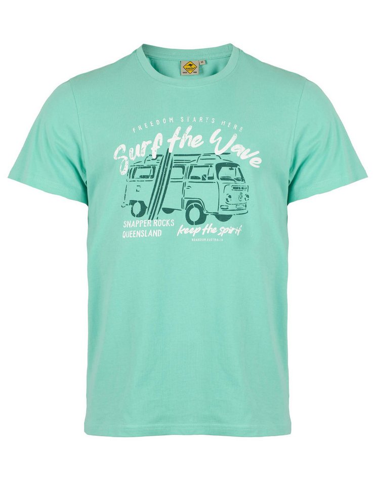 ROADSIGN australia T-Shirt Snapper Rocks (1, 1-tlg., 1) lässiges Print-Shirt für entspannte Tage am Strand von ROADSIGN australia