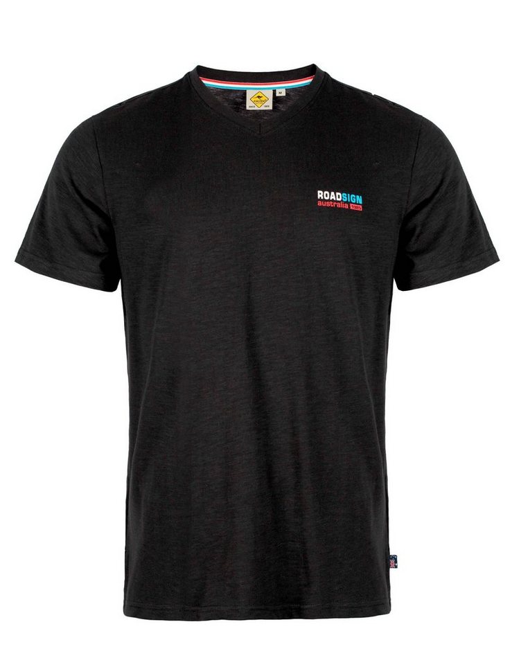 ROADSIGN australia T-Shirt Teamplayer (1-tlg) mit Schriftzug, aus 100% Baumwolle & U-Ausschnitt von ROADSIGN australia