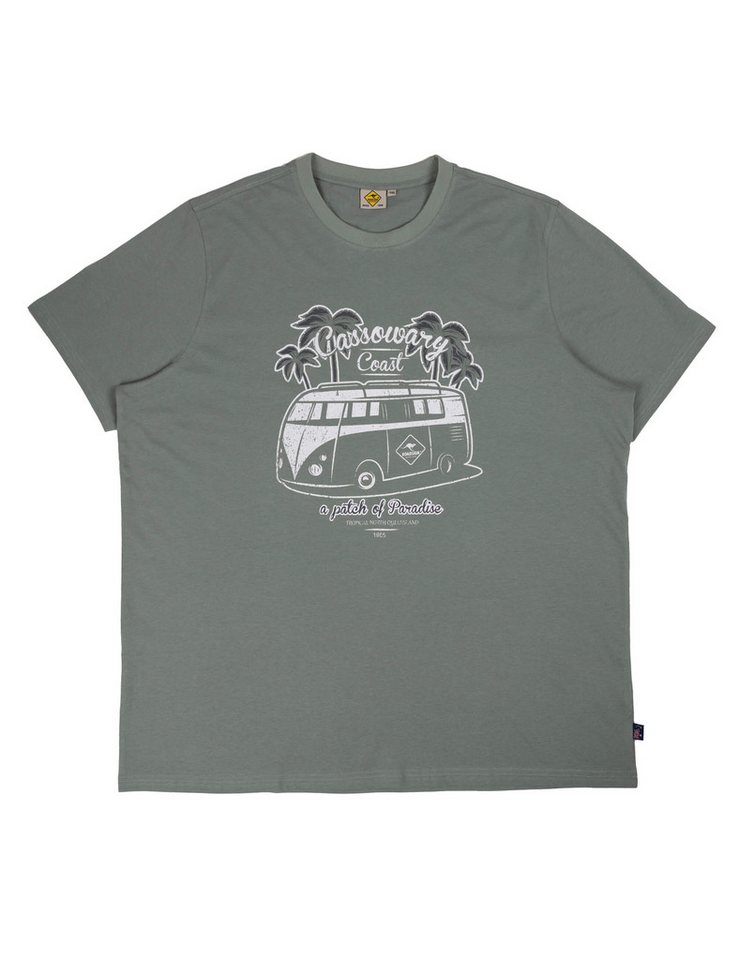 ROADSIGN australia T-Shirt Transporter (1, 1-tlg., 1) mit Vintage-Bus-Print für ein entspanntes Freizeit- und Reisegefühl von ROADSIGN australia